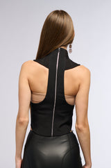 NEVER LOSE ME BEADED TOP