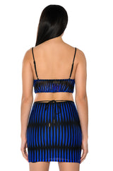 NEVERLAND TEXTURED MINI DRESS