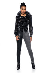 NEW CALISTA STATEMENT RUFFLE BUTTON DOWN BLOUSE