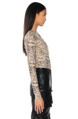 NEW NEWS PRINTED BUTTON DOWN