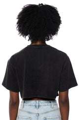 NEW RULES RHINESTONE DETAIL OVERSIZED TSHIRT