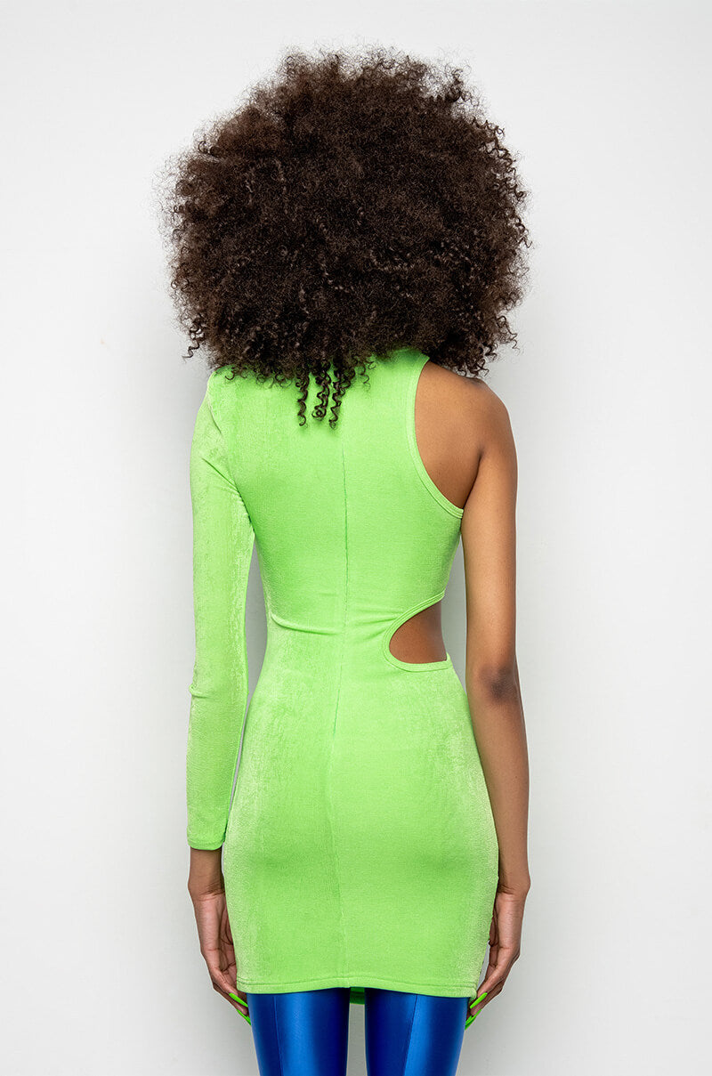 NEW TO YOU MINI DRESS WITH CUT OUTS
