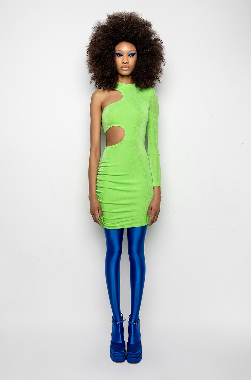 NEW TO YOU MINI DRESS WITH CUT OUTS