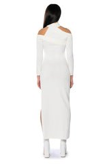 NEXT LEVEL V NECK KNIT MAXI DRESS