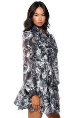 NEXT TIME BELTED MINI DRESS