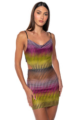 NEXT TIME FITTED MINI DRESS