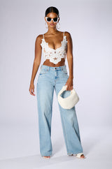 NICOLE VINTAGE LOW RISE JEAN