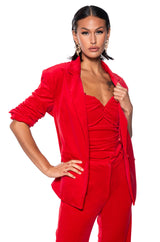 NIGHT MOVES VELVET CORSET