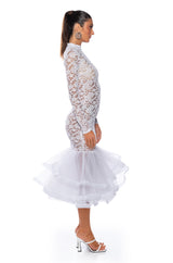 NIGHT OF MY LIFE LACE MAXI DRESS