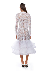 NIGHT OF MY LIFE LACE MAXI DRESS