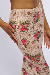 NINA FLORAL MAXI SKIRT