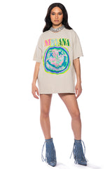 NIRVANA TRIPPY GRAPHIC TEE
