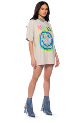 NIRVANA TRIPPY GRAPHIC TEE