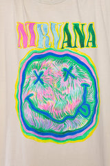 NIRVANA TRIPPY GRAPHIC TEE
