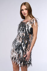 NO ONE LIKE ME SEQUIN MINI DRESS