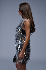 NO ONE LIKE ME SEQUIN MINI DRESS