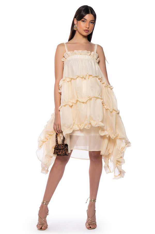 NOONES BABY RUFFLE DRESS