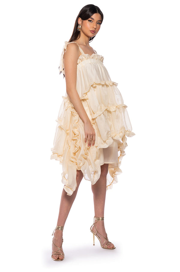 NOONES BABY RUFFLE DRESS