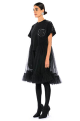 NOT IN THE MOOD OVERSIZED HIGH LOW SHORT SLEEVE TSHIRT