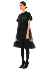 NOT IN THE MOOD OVERSIZED HIGH LOW SHORT SLEEVE TSHIRT