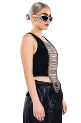 NOVA LAYERED CHAIN TANK TOP