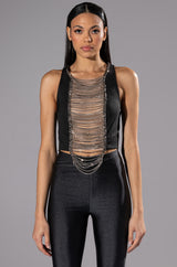 NOVA LAYERED CHAIN TANK TOP