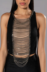 NOVA LAYERED CHAIN TANK TOP