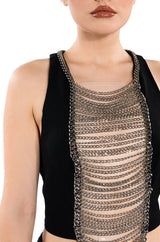 NOVA LAYERED CHAIN TANK TOP