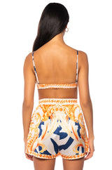 OCEAN VIEW BUTTON DOWN TOP AND SHORT SET