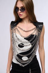 OFF THE RUNWAY STATEMENT NECKLACE