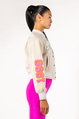 OKAY TONAL VARSITY BOMBER