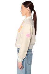 OKAY TONAL VARSITY BOMBER
