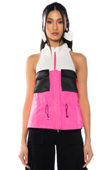 OLLIE MULTICOLOR SLEEVELESS BLOUSE