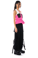 OLLIE MULTICOLOR SLEEVELESS BLOUSE
