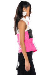 OLLIE MULTICOLOR SLEEVELESS BLOUSE