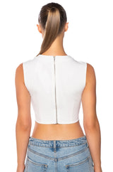ON MY OWN WAVE CUT OUT TOP