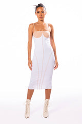 ON MY TEAM MIDI DRESS