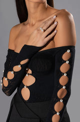 ON ONE SEAMLESS CUTOUT BODYSUIT