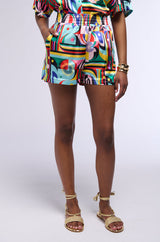 ON THE BOARDWALK SATIN SHORT