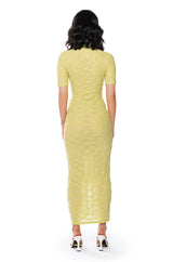 ON TO SOMETHING LACE BUTTON UP MAXI DRESS