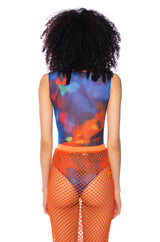 ON TO THE NEXT MESH BODYSUIT