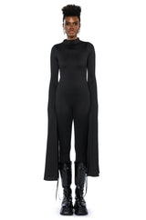 ON TOP DRAMATIC SLEEVE CATSUIT
