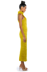 ON WE GO TEXTURED MAXI DRESS