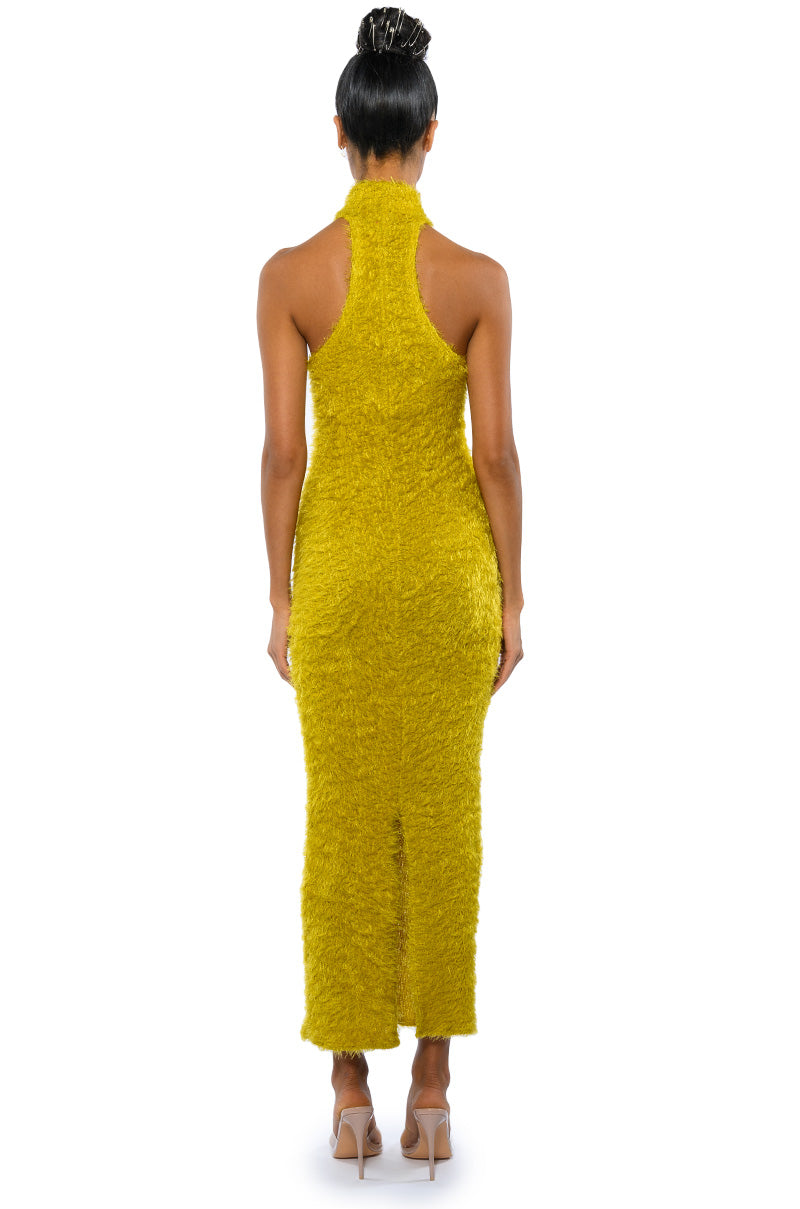 ON WE GO TEXTURED MAXI DRESS