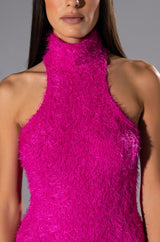 ON WE GO TEXTURED MAXI DRESS