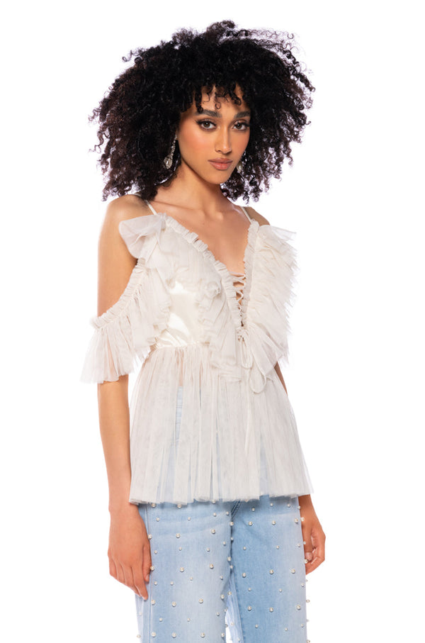 ONCE UPON A DREAM OFF THE SHOULDER BLOUSE