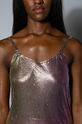 ONE MORE WEEKEND CHAINMAIL TANK TOP