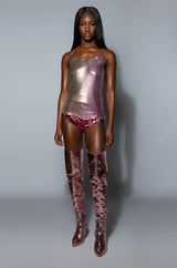 ONE MORE WEEKEND CHAINMAIL TANK TOP