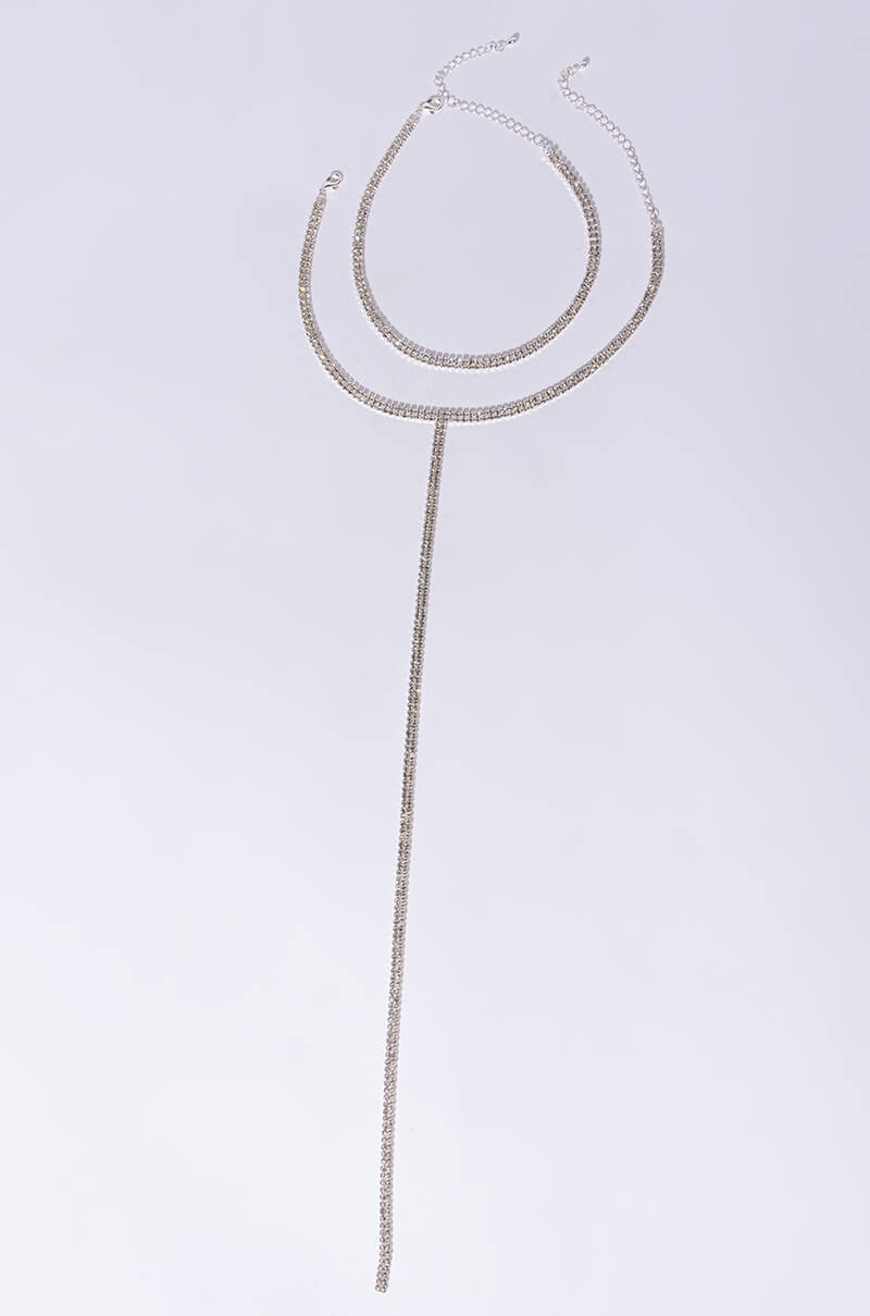 ONE OF A KIND SILVER SHINE NECKLACE