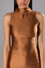 ONE OF ONE SLEEVELESS MIDI DRESS